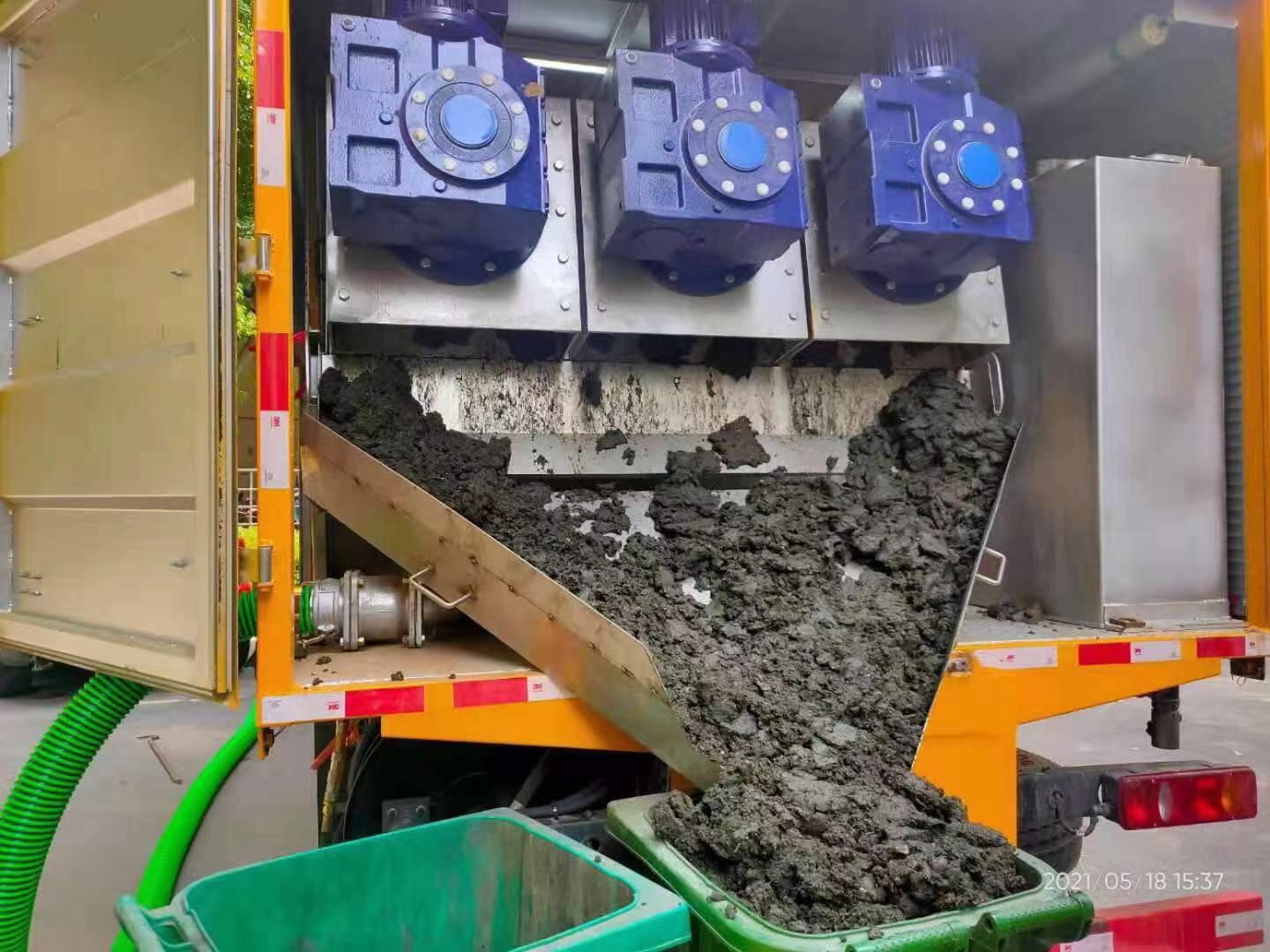 休宁化粪池清掏城市维护站-泥浆净化干湿分离处理